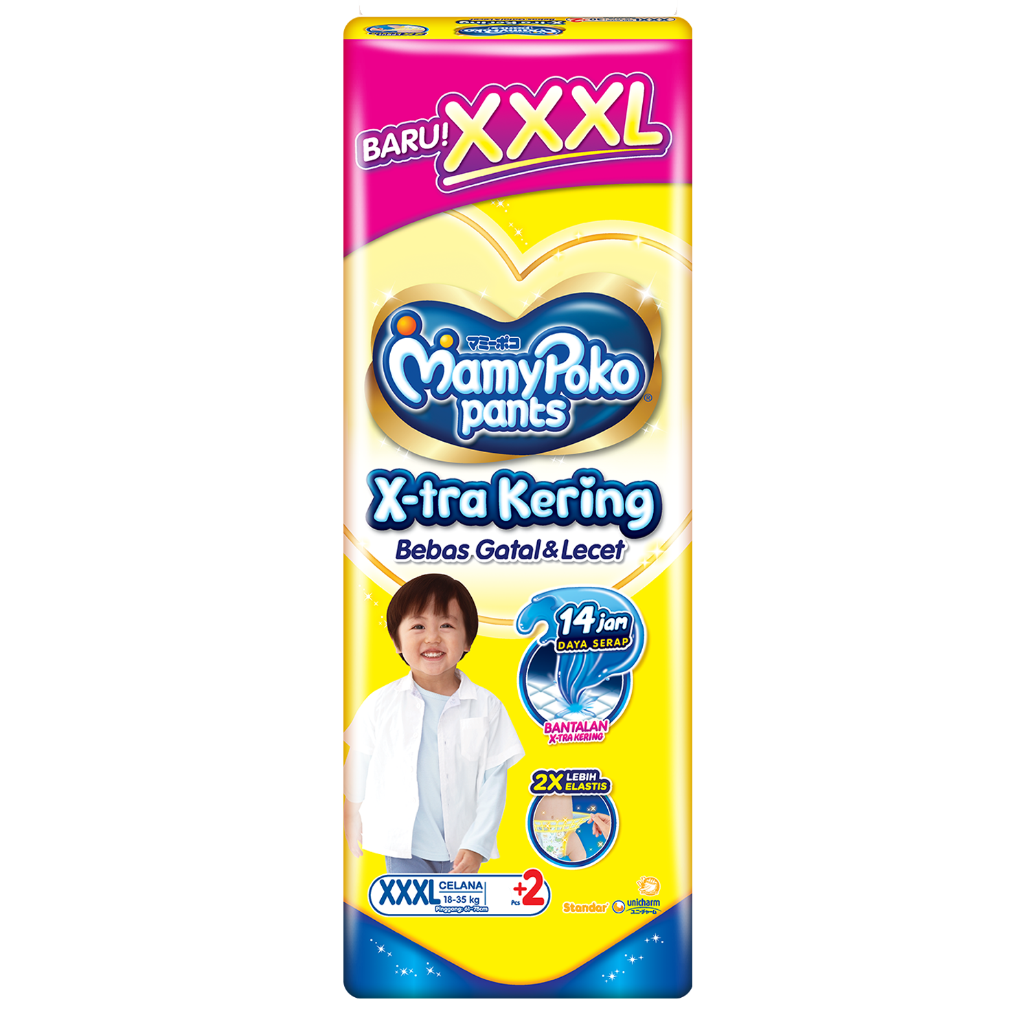 MamyPoko Pants X-tra Kering XXL