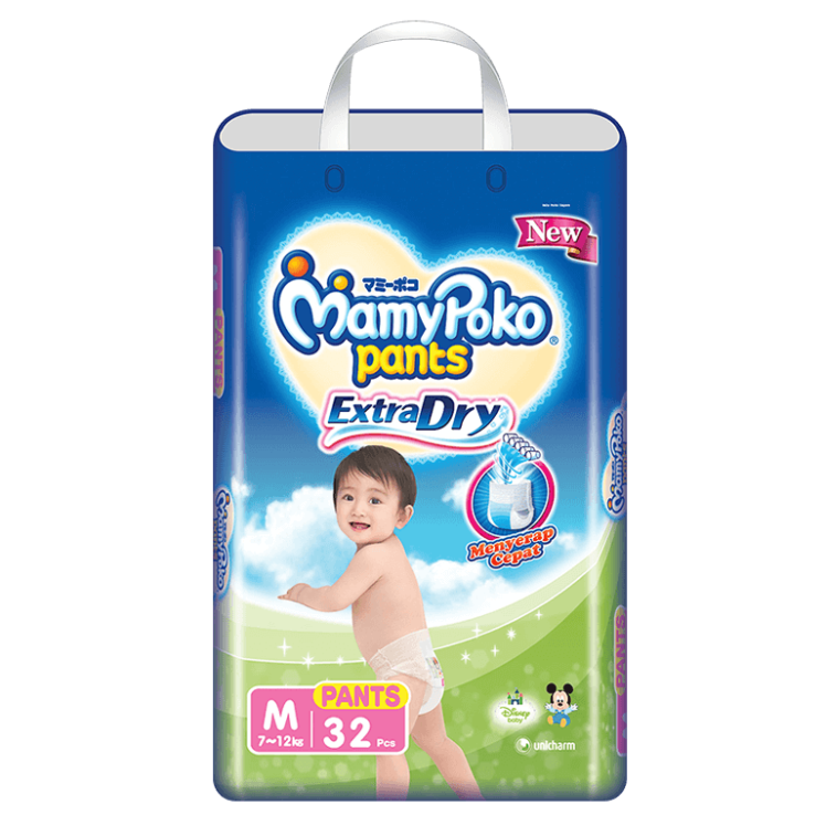 MamyPoko Standar Tipe Perekat Ukuran S / M-MamyPoko Indonesia