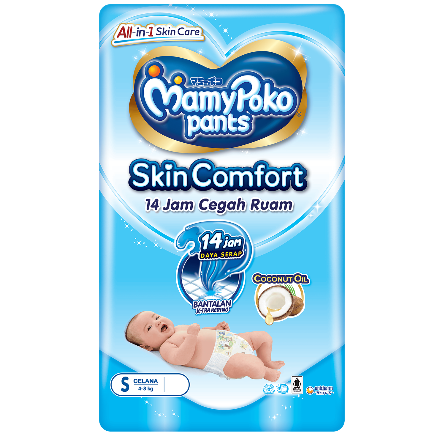MamyPoko Pants Skin Comfort S