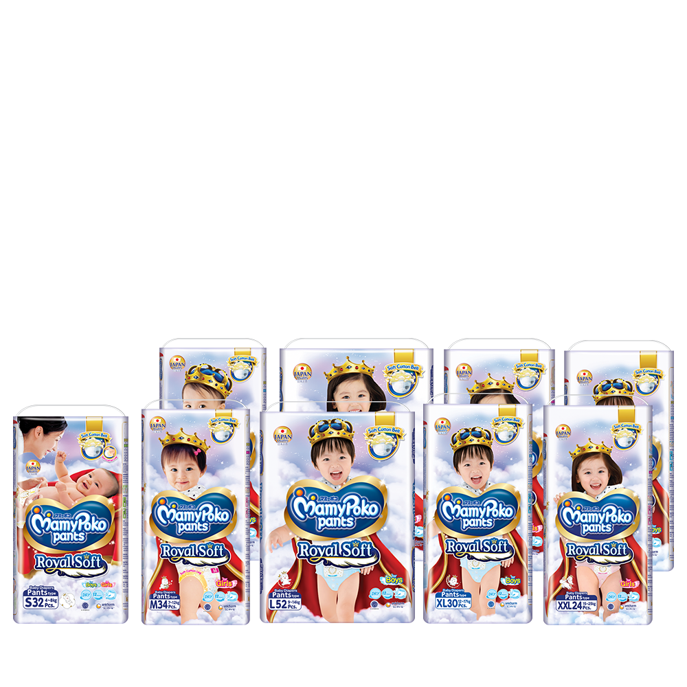 mamy poko pants royal soft