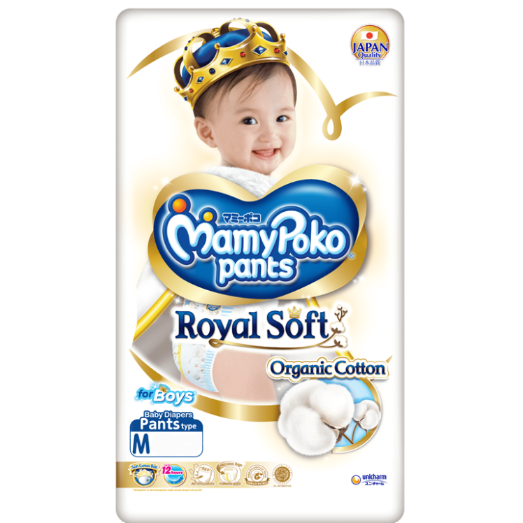 MamyPokoPants Royal Soft Size M Boy