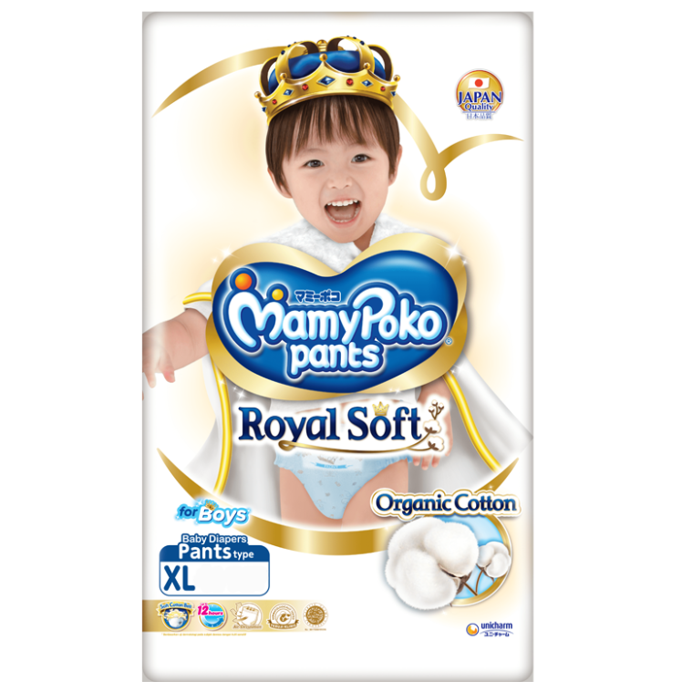 MamyPoko Pants Royal Soft Ukuran XL Boy