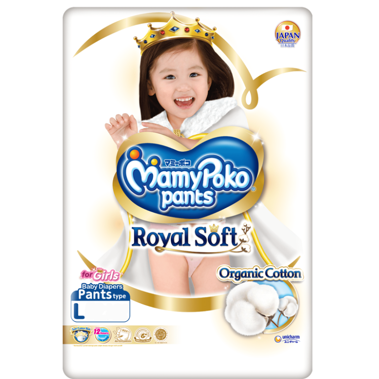 MamyPokoPants Royal Soft Size L Girl